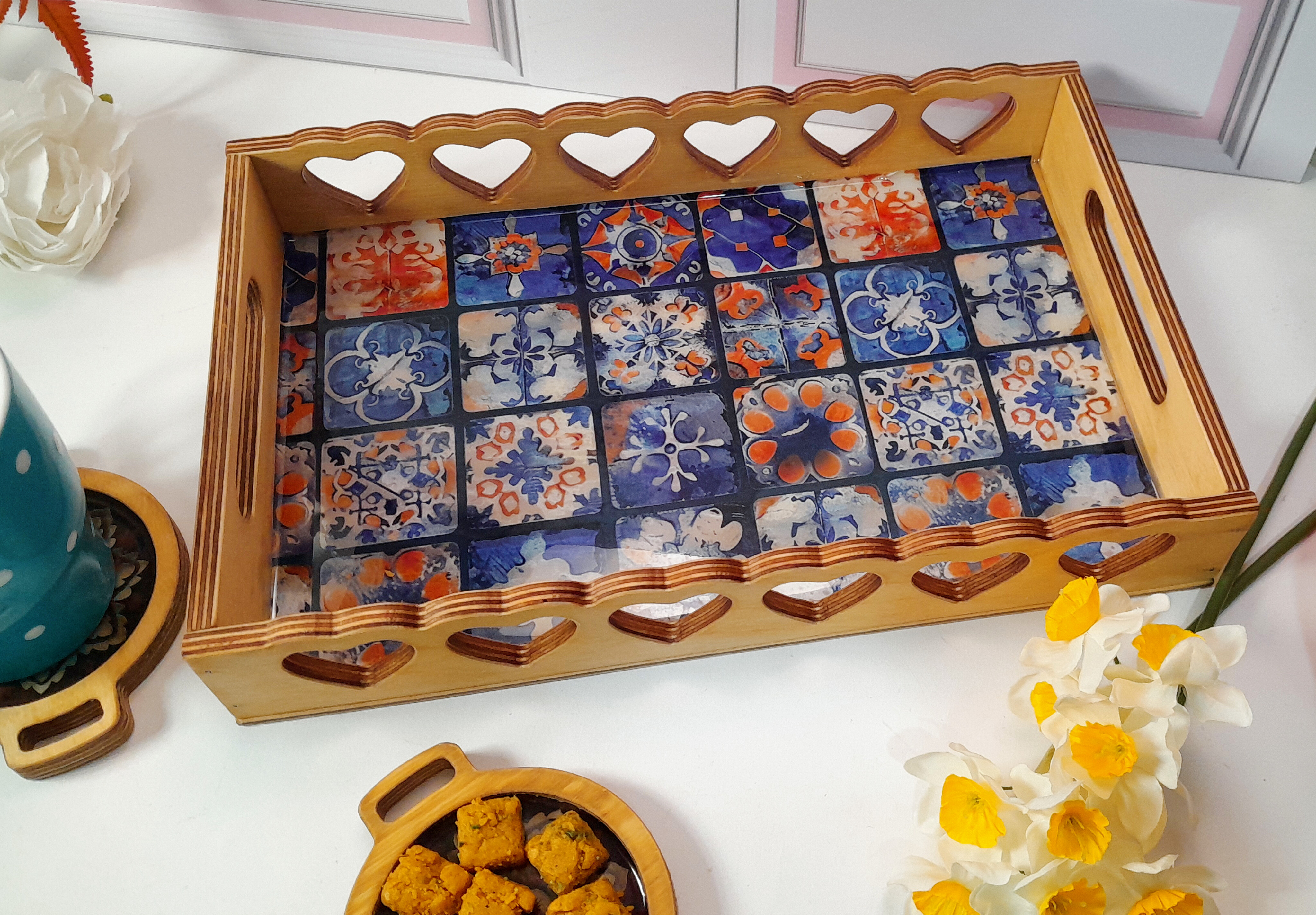 سینی چوبی سایز بزرگ